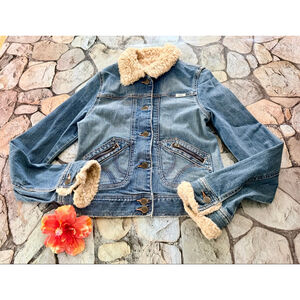 Hollister Vintage Winter Jean Jacket